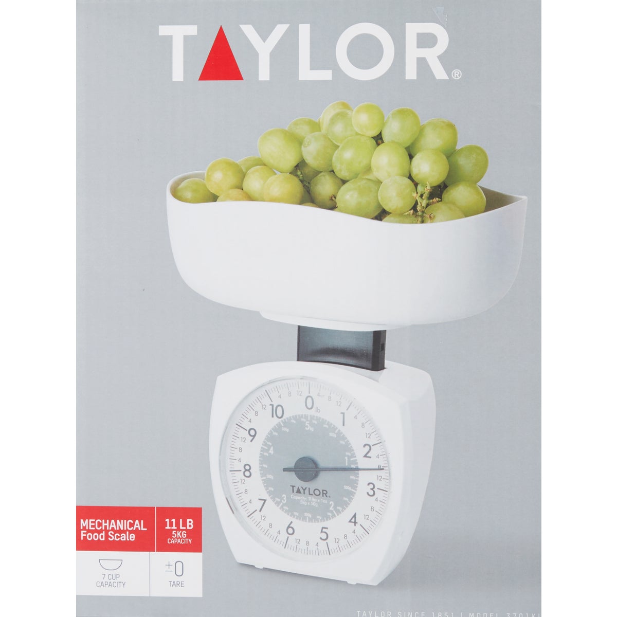 Taylor 11 Lb. Capacity Kitchen Food Scale