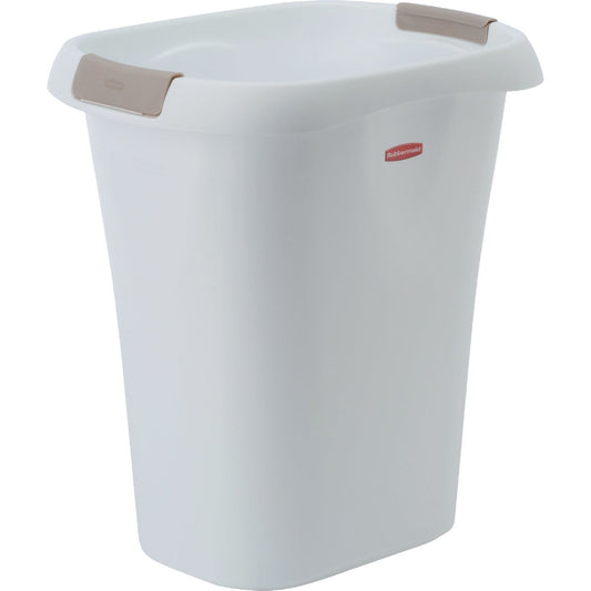 Rubbermaid 21 Qt. White Wastebasket