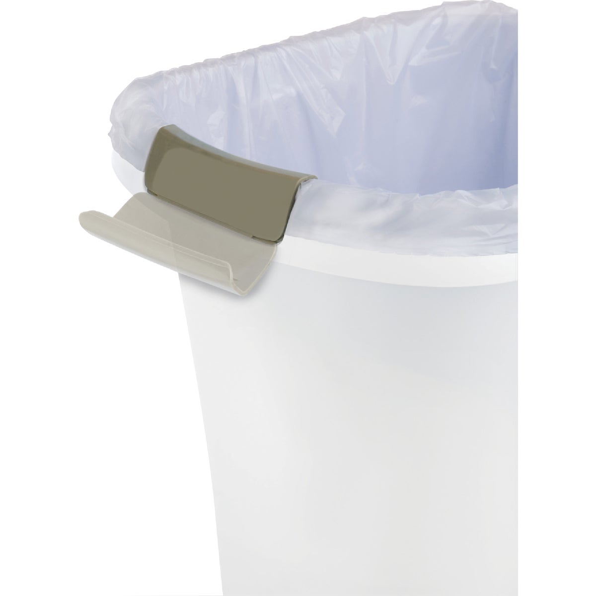 Rubbermaid 32 Qt. White Wastebasket