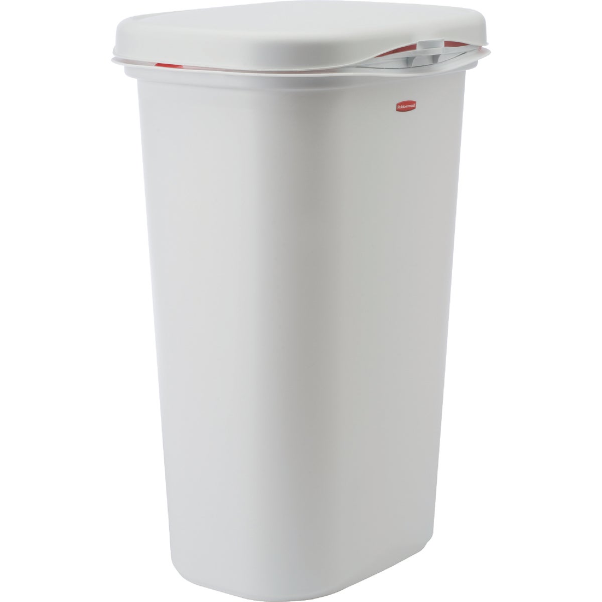 Rubbermaid 52 Qt. White Wastebasket with Lid