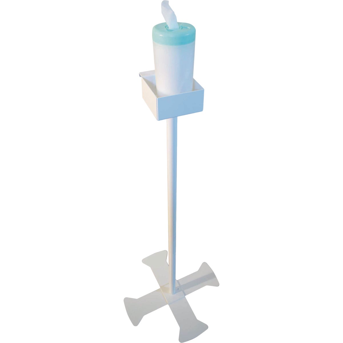 Astoria Commercial-Grade 3 Ft. Steel Disinfecting & Cleaning Wipe Stand