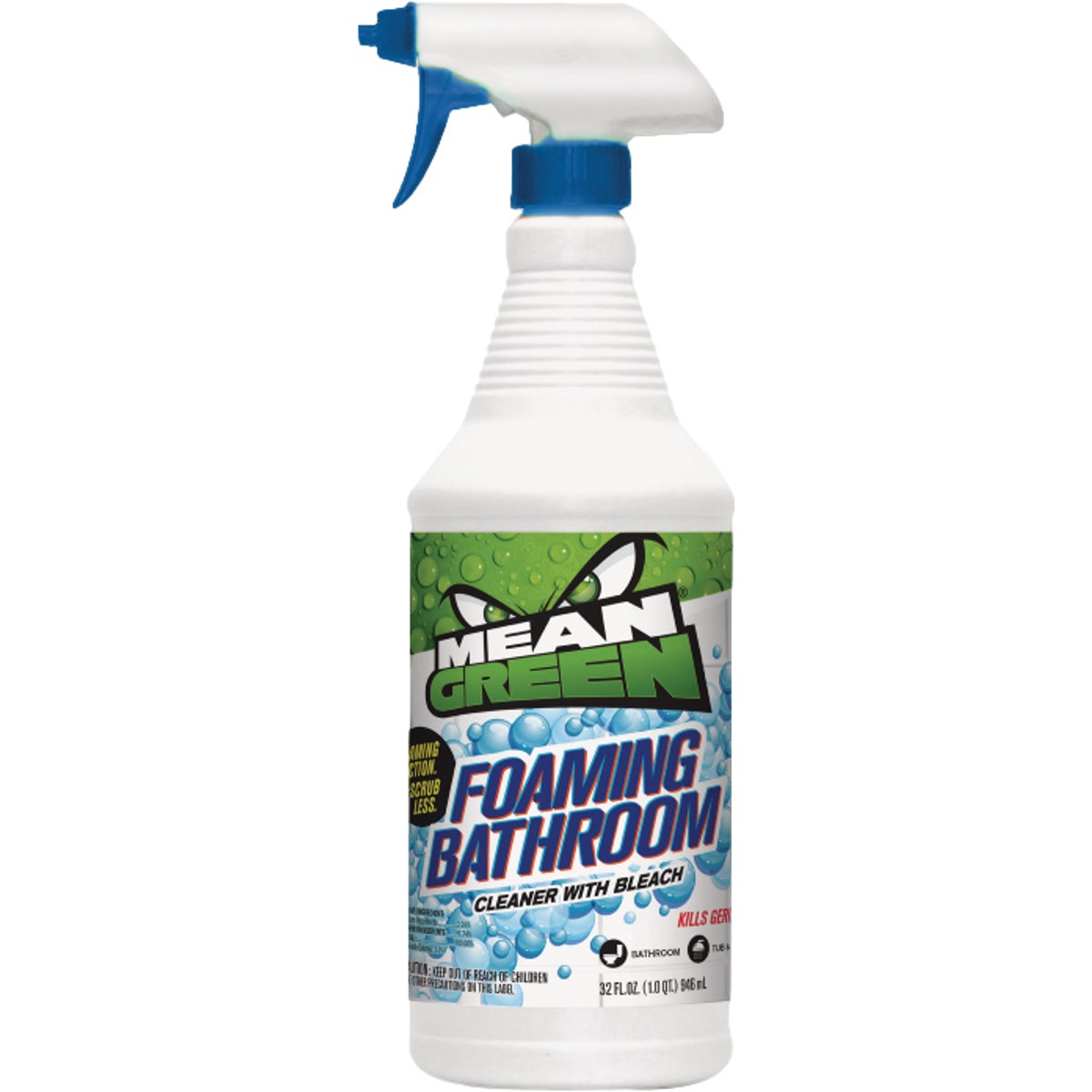 Mean Green 32 Oz. Foaming Bathroom Cleaner with Bleach