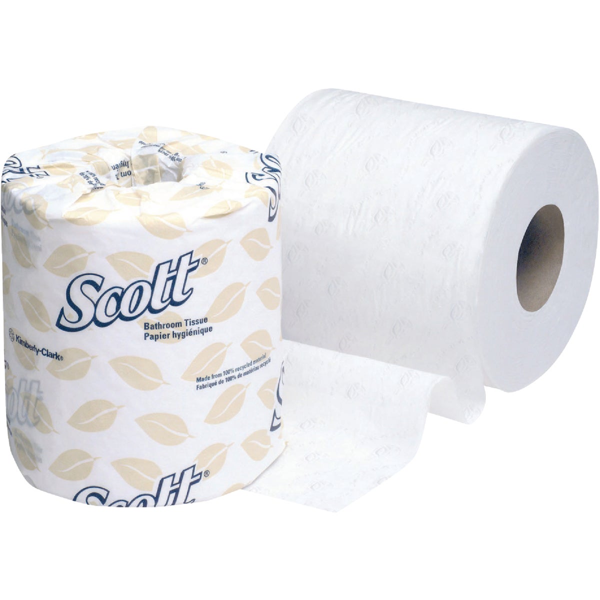 Scott Commercial 1-Ply Toilet Paper (80 Regular Rolls)