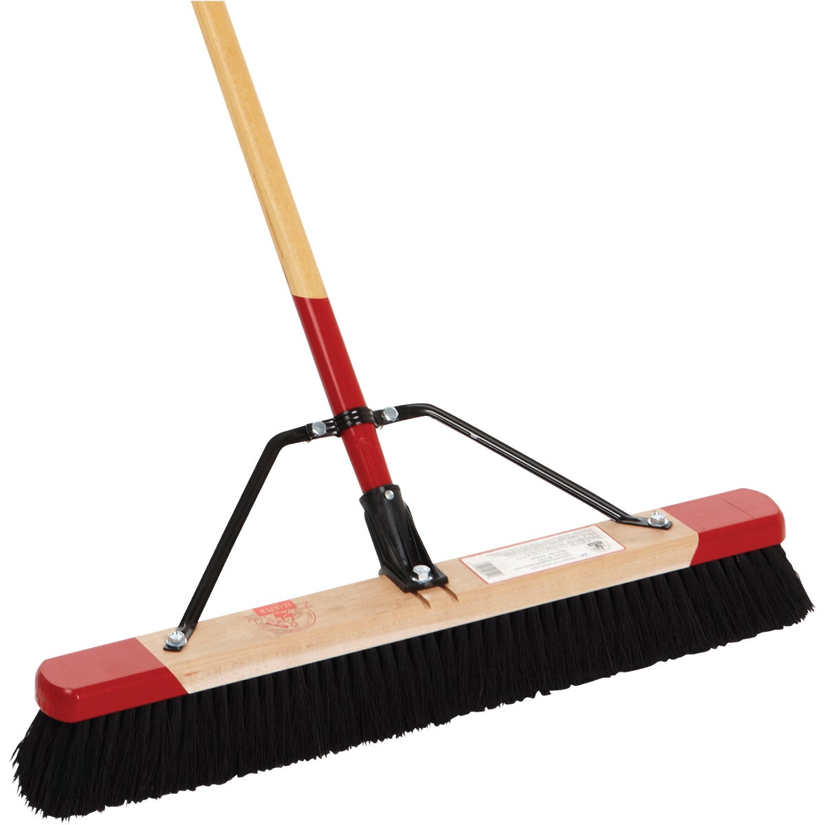 Harper 24 In. W. x 64 In. L. Wood Handle Tampico Medium Sweep Push Broom