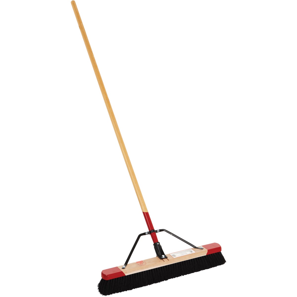 Harper 24 In. W. x 64 In. L. Wood Handle Tampico Medium Sweep Push Broom