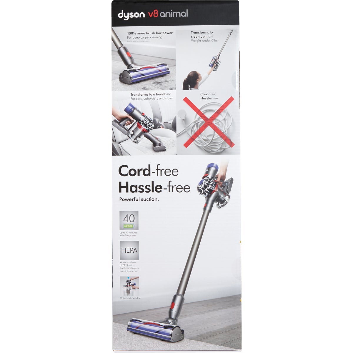 Dyson V8 Animal Cordless Bagless Stick Vacuum Cleaner