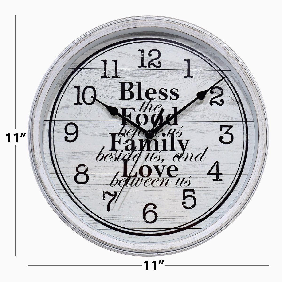 Westclox 11 In. Wall Clock with Inspirational Message