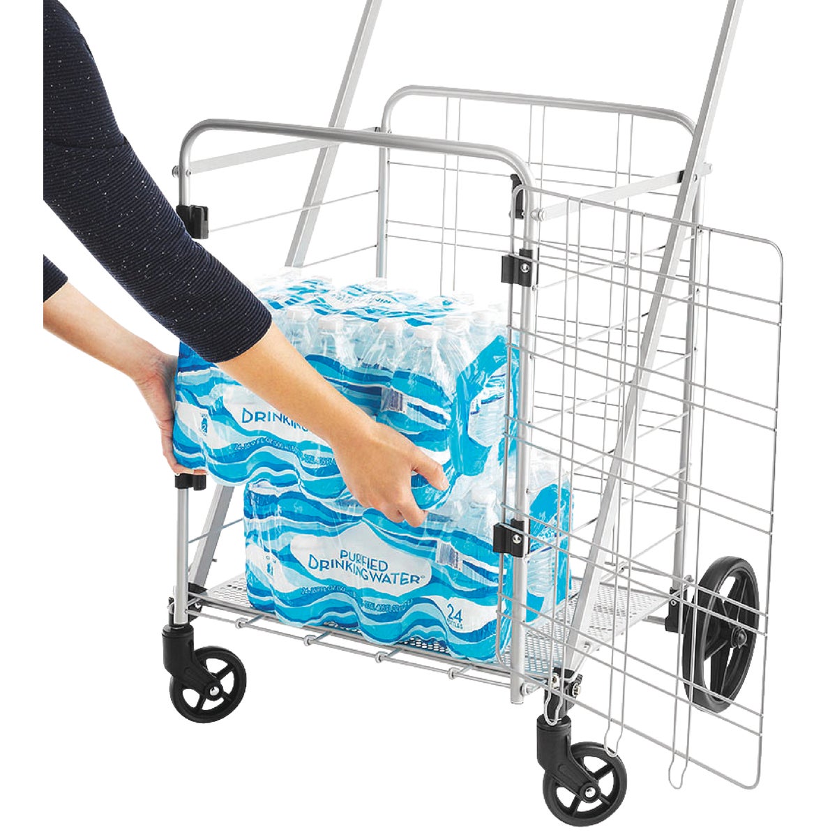 Whitmor Front Access Utility Shopping Cart