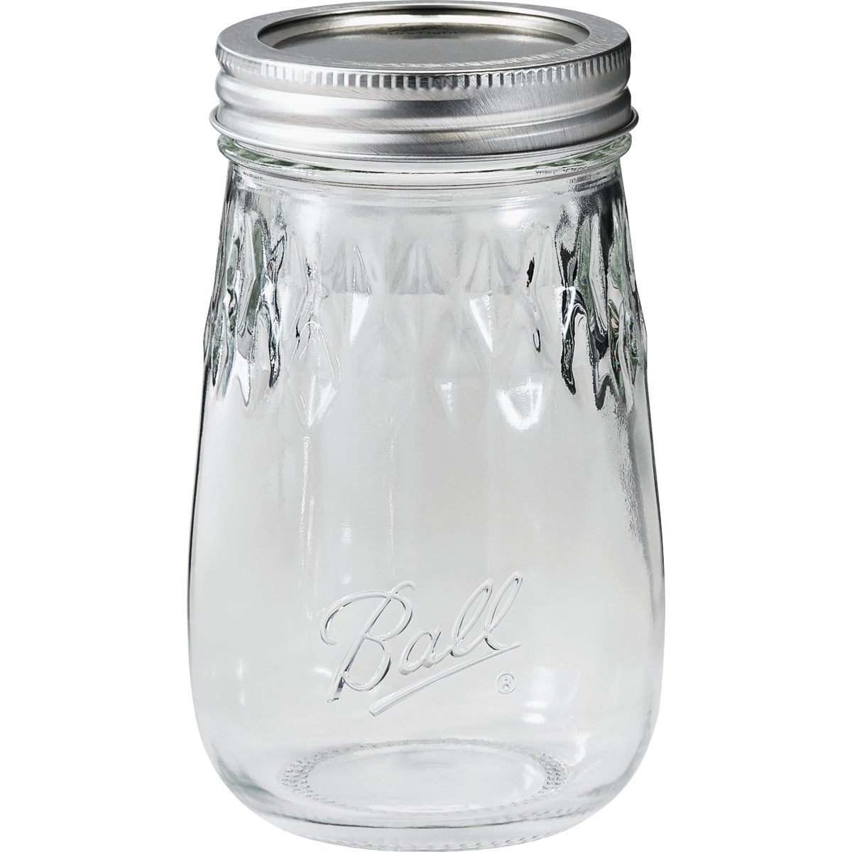 Ball Pint Fluted Freezer Jar (4-Pack)