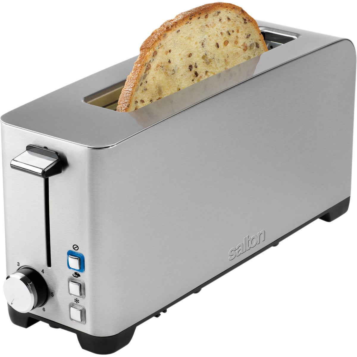 Salton 2-Slice Stainless Steel Long Slot Toaster