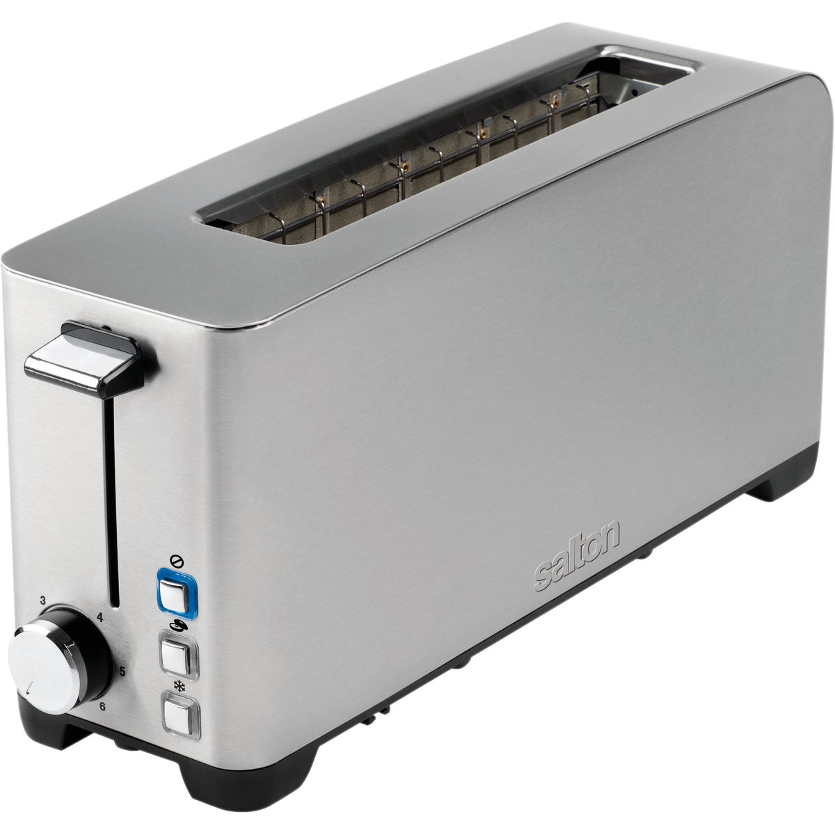 Salton 2-Slice Stainless Steel Long Slot Toaster