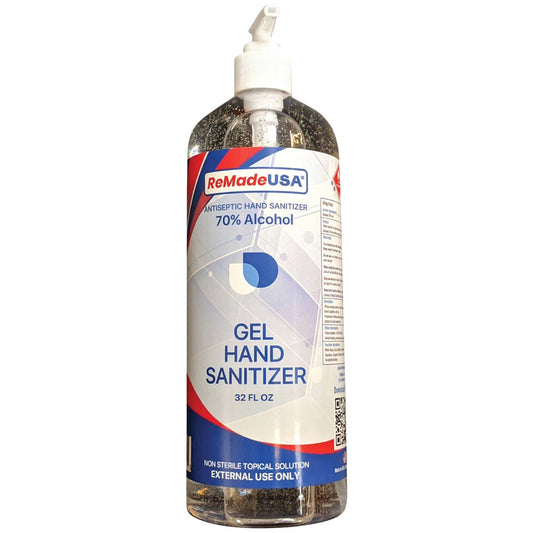 ReMadeUSA 32 Oz. 70% Scented Gel Hand Sanitizer with Pump Top