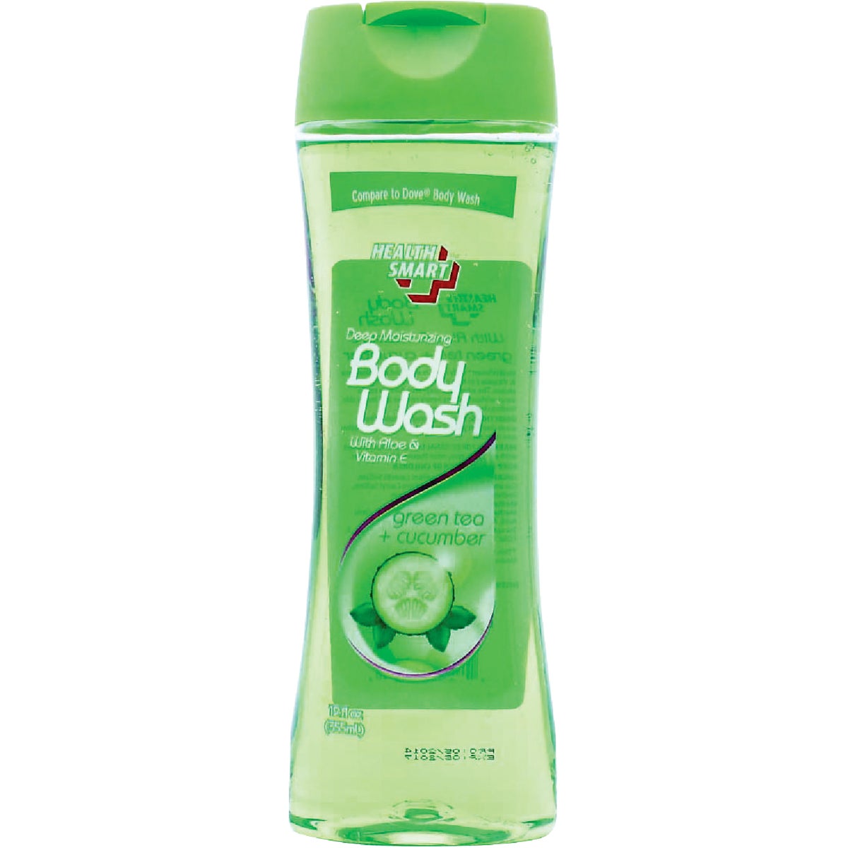 Health Smart Moisturizing Green Tea Cucumber 12 oz Body Wash