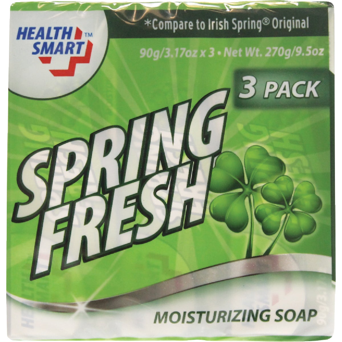 Health Smart Spring Fresh 3.5 Oz. Bar Soap (3-Pack)