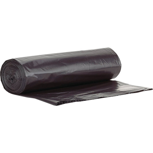 Aluf Plastics 56 Gal. 1.5 Mil. Black Low Density Can Liner (100-Count)