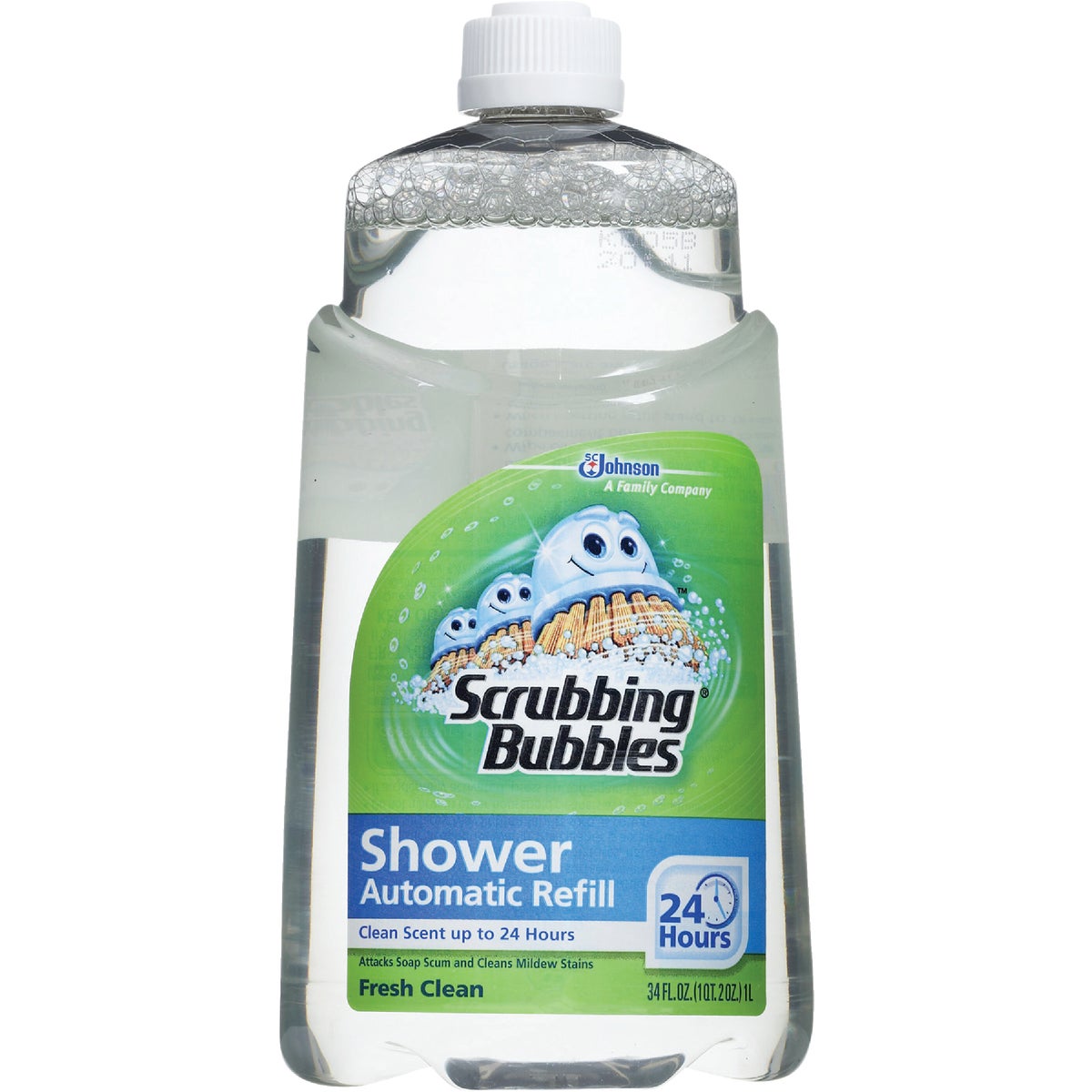 Scrubbing Bubbles 34 Oz. Fresh Clean Shower Cleaner Refill