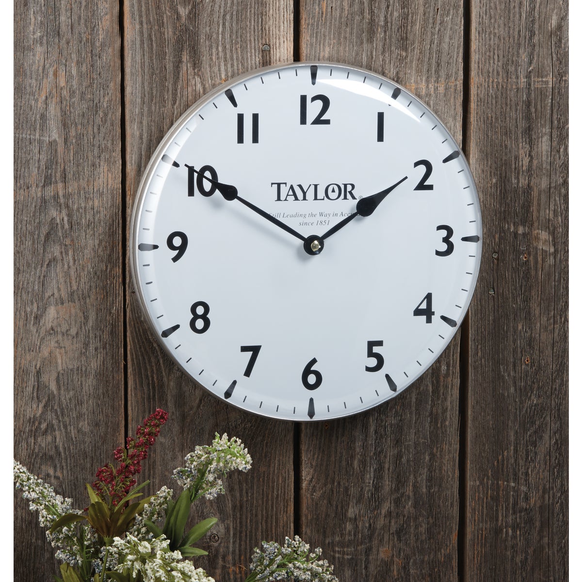 Taylor Vintage Collection Patio Wall Clock