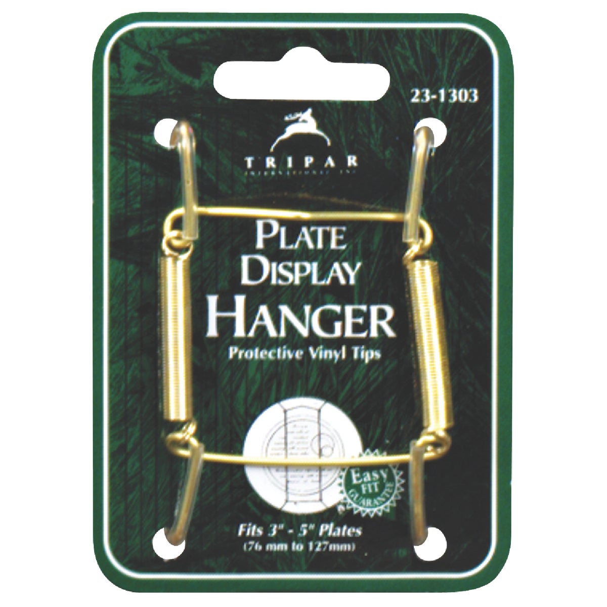 Tripar 3 In. to 5 In. Brass Wire Plate Hanger