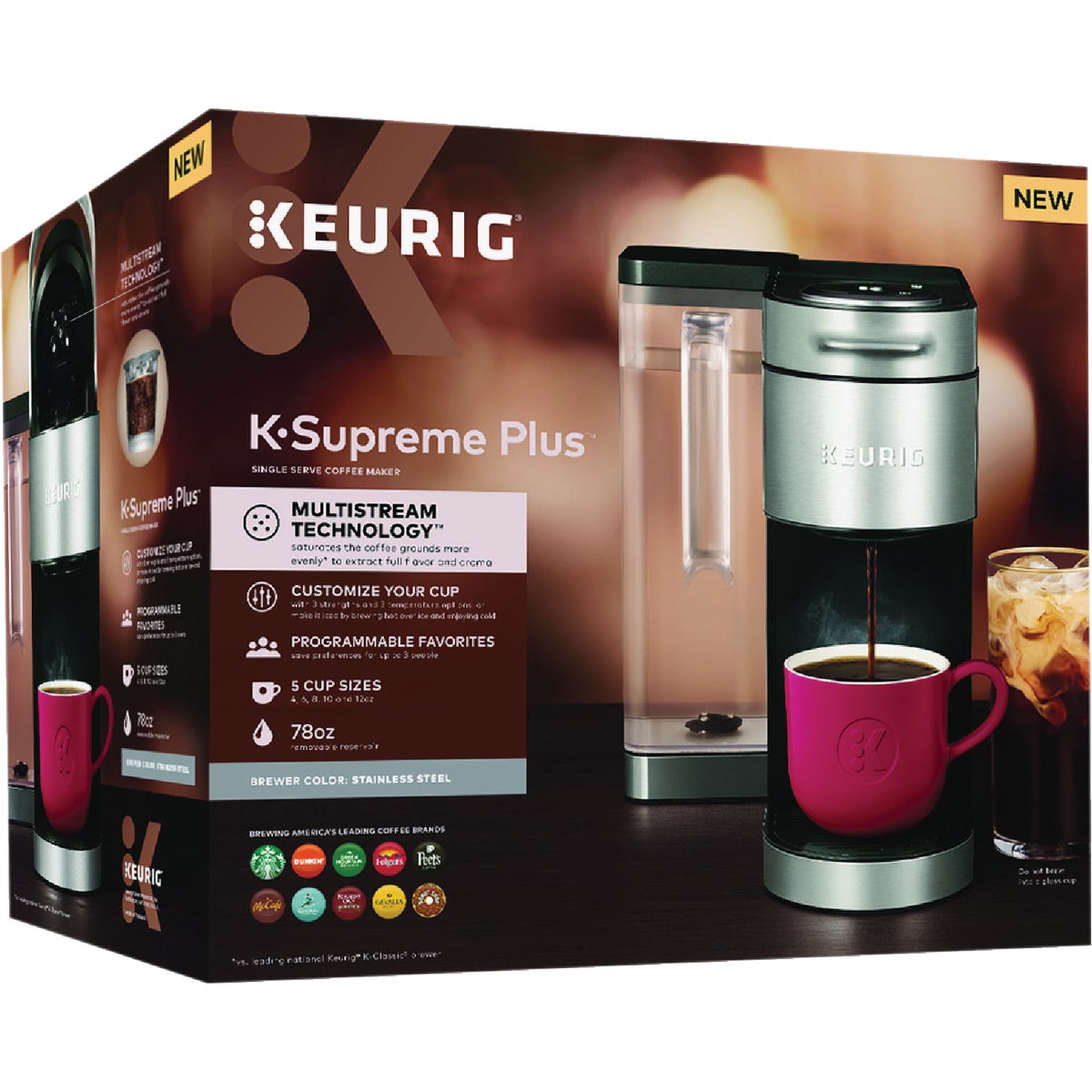 Keurig K-Supreme Plus Black Brewer & Coffee Maker