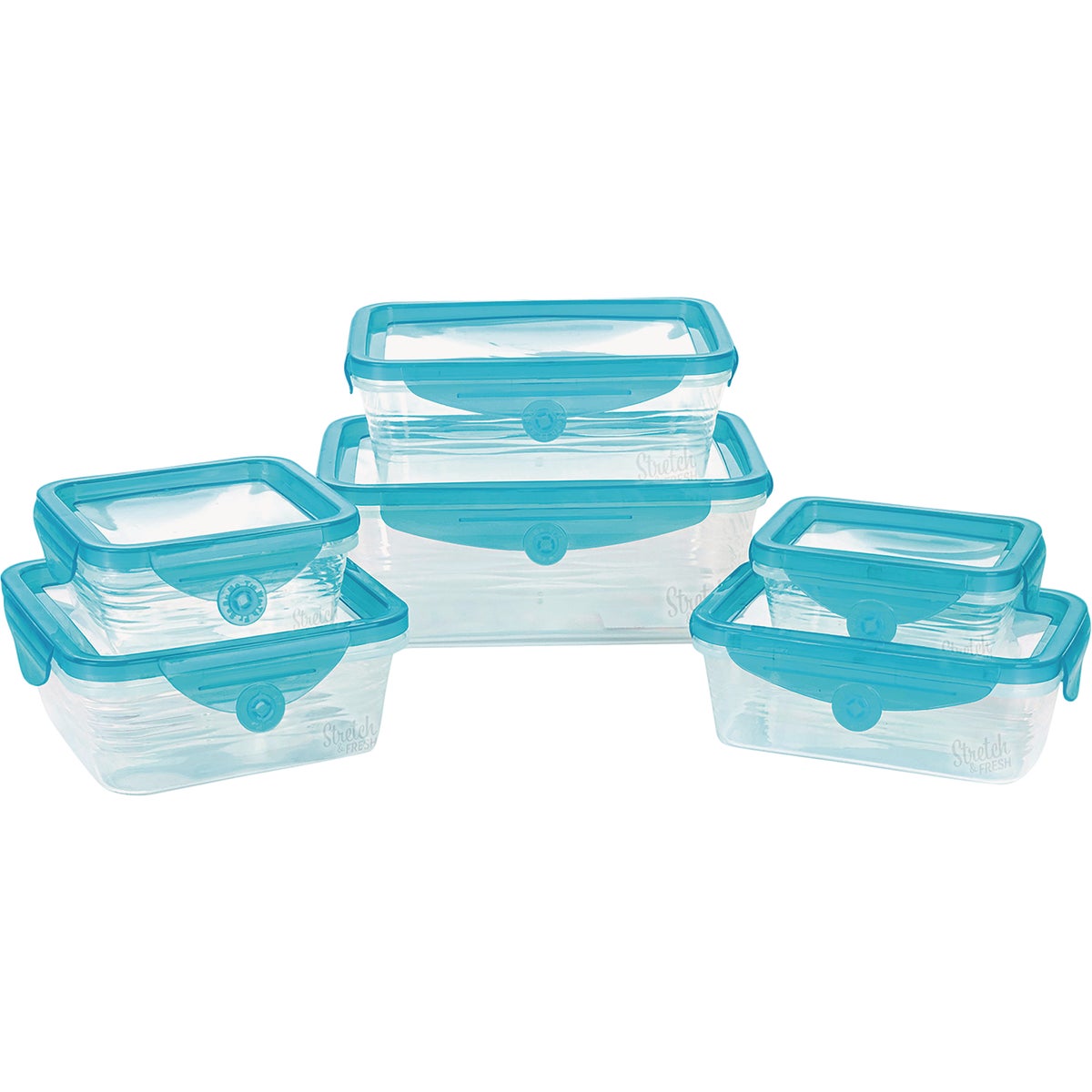 Stretch & Fresh 12-Piece Food Storage Container Set