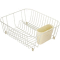 Rubbermaid 12.49 In. x 14.31 In. Bisque Wire Sink Dish Drainer