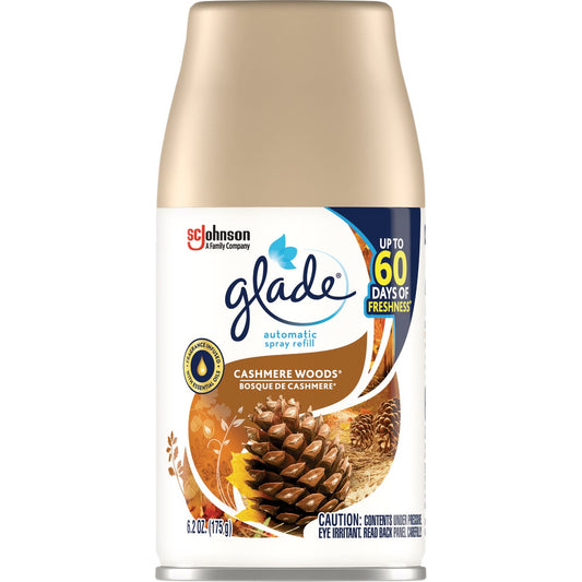 Glade 6.2 Oz. Cashmere Woods Automatic Spray Refill