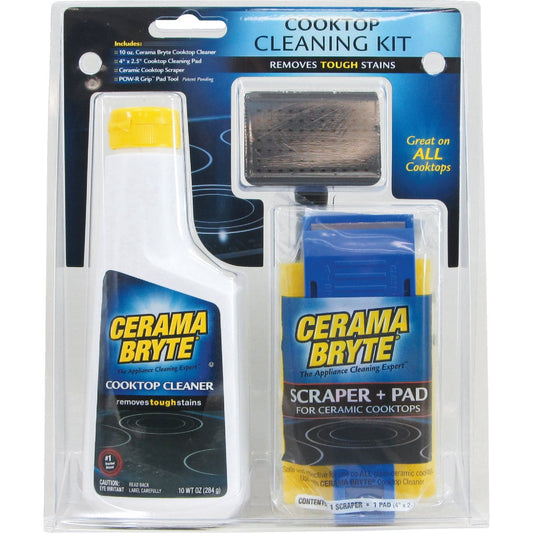 Cerama Bryte Ceramic Cooktop Cleaning Kit