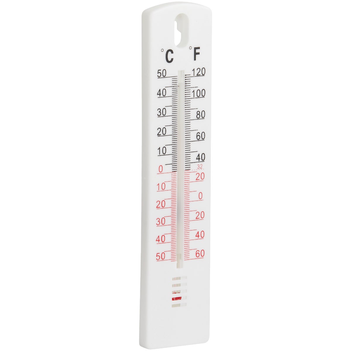 Smart Savers -20 to 120 F, -30 to 50 C White Window Thermometer