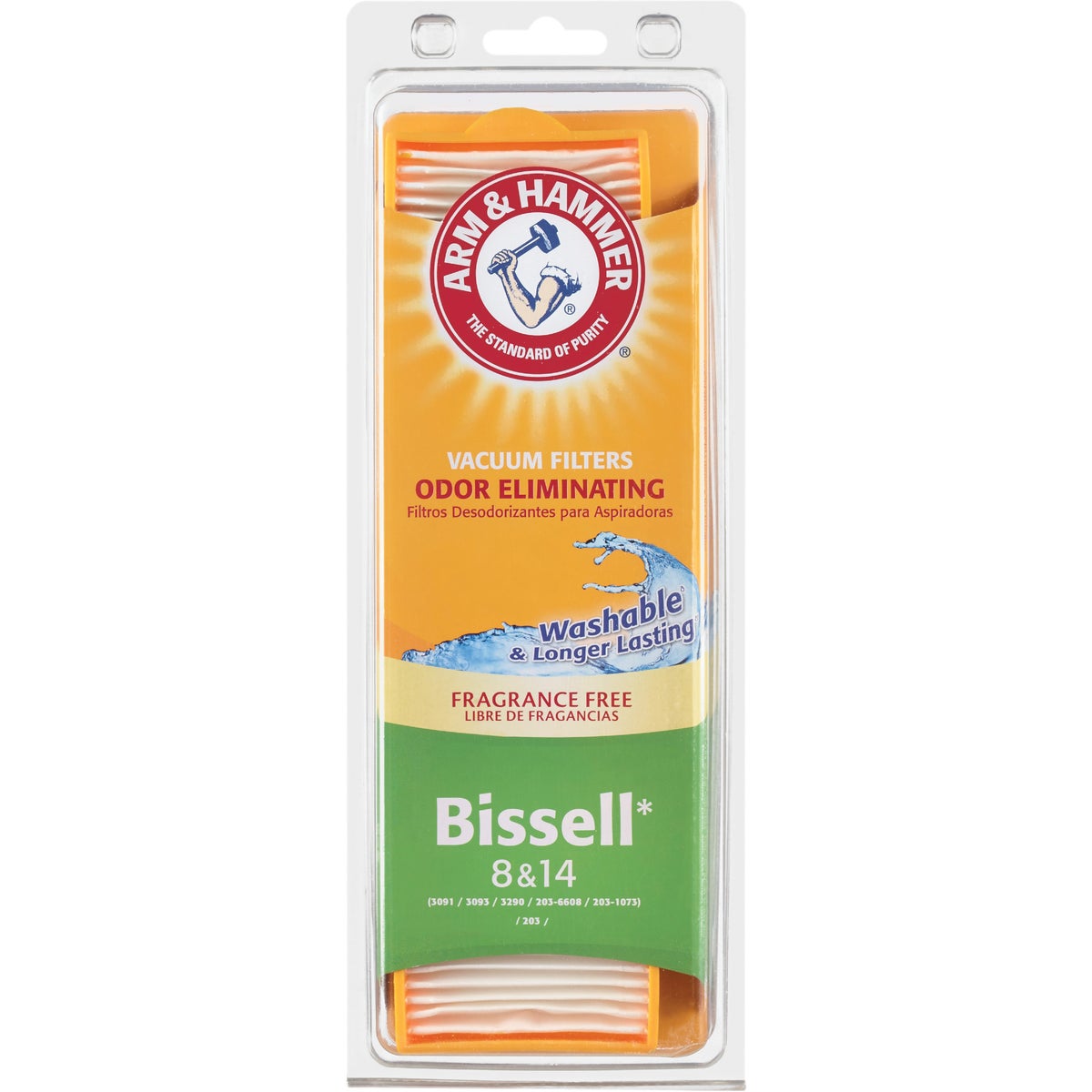 Arm & Hammer Bissell Style 8/14 HEPA Lift-Off, Momentum, Pet Hair Eraser Vacuum Filter