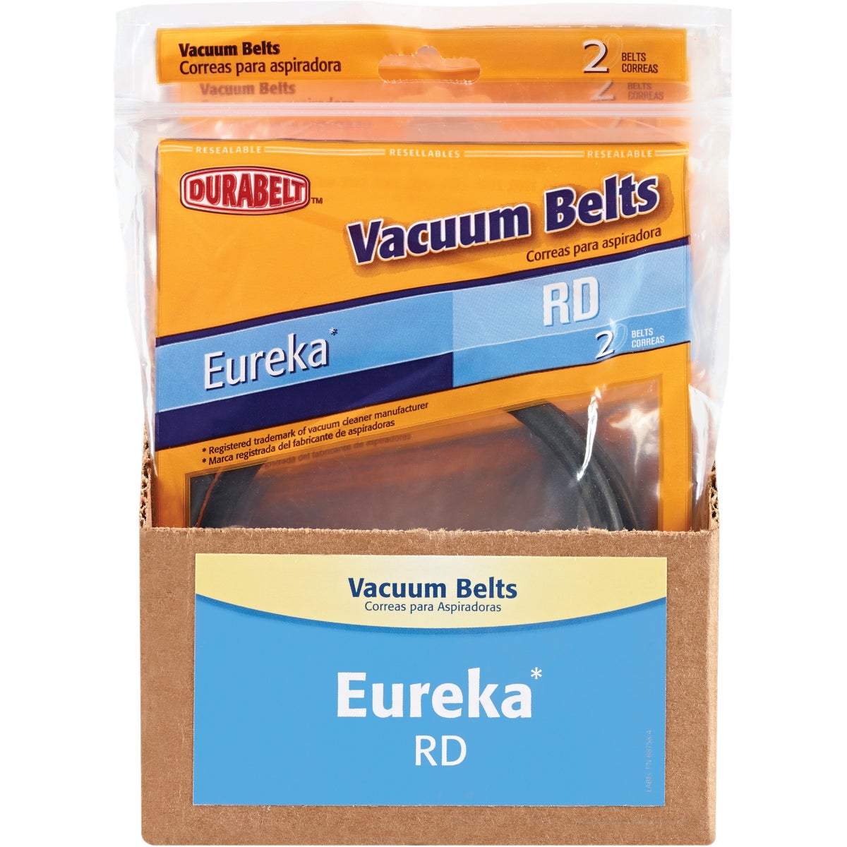 Durabelt, Eureka, Electrolux, Sanitaire RD Vacuum Cleaner Belt (2-Pack)