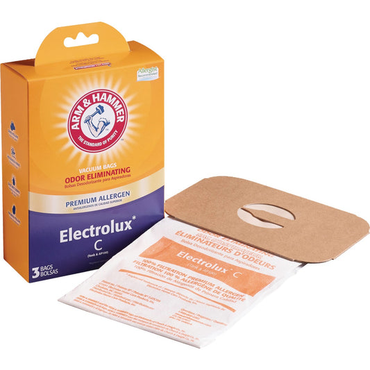 Arm & Hammer Electrolux Style C (Tank) Prem Allergen Vacuum Bag (3-Pack)