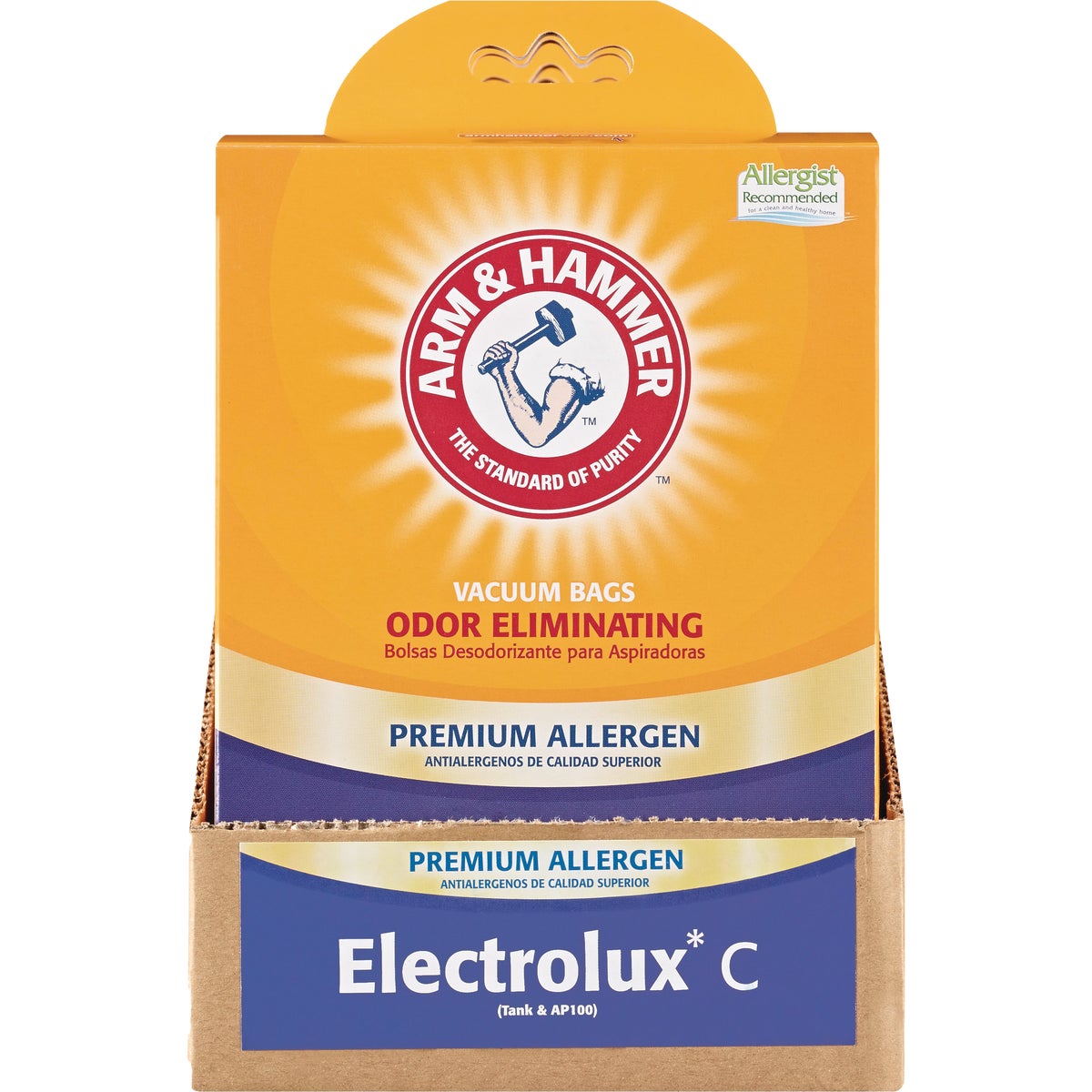 Arm & Hammer Electrolux Style C (Tank) Prem Allergen Vacuum Bag (3-Pack)