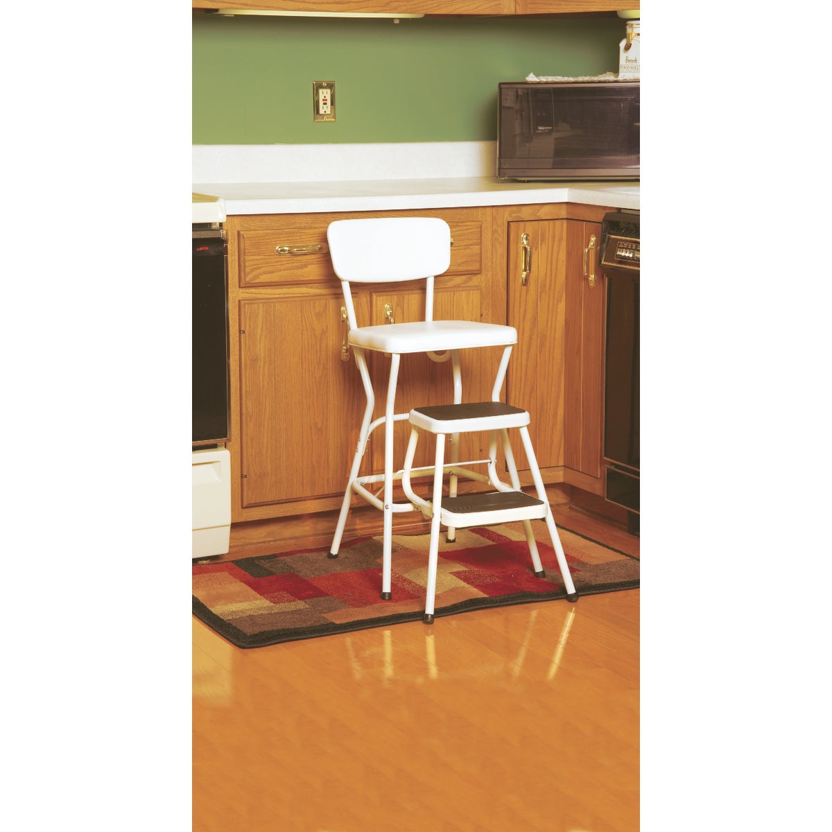COSCO Pull-Out 2-Step Stool Chair