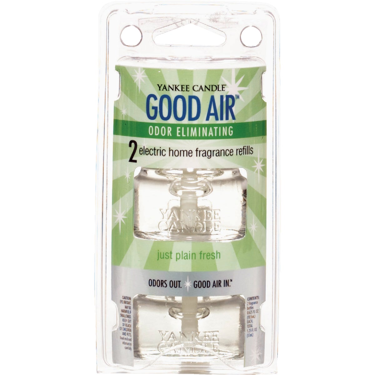 Yankee Candle Good Air Just Plain Fresh Air Freshener Refill (2-Count)