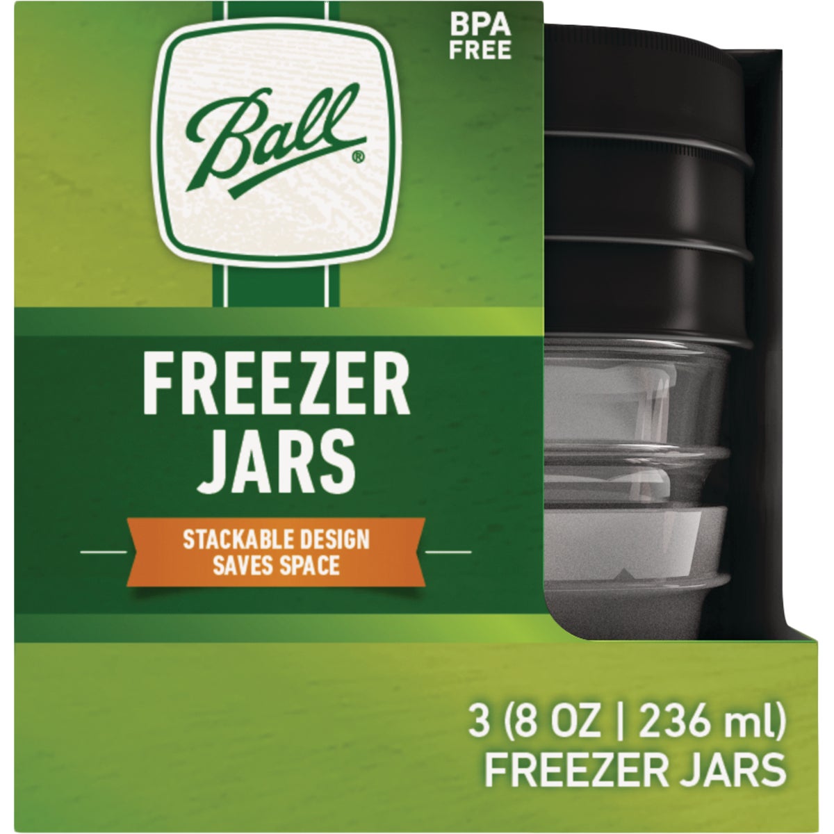 Ball 1/2 Pint Freezer Jar (3-Pack)