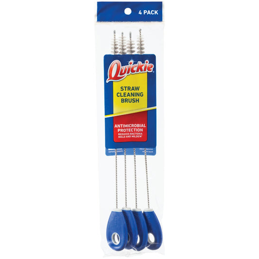 Quickie 11 In. Straw Cleaning Brush (4-Pack)