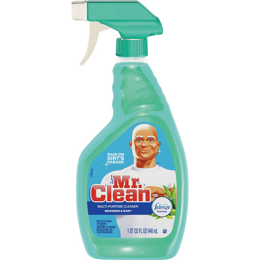 Mr. Clean 32 Oz. Meadows & Rain All-Purpose Cleaner with Febreze