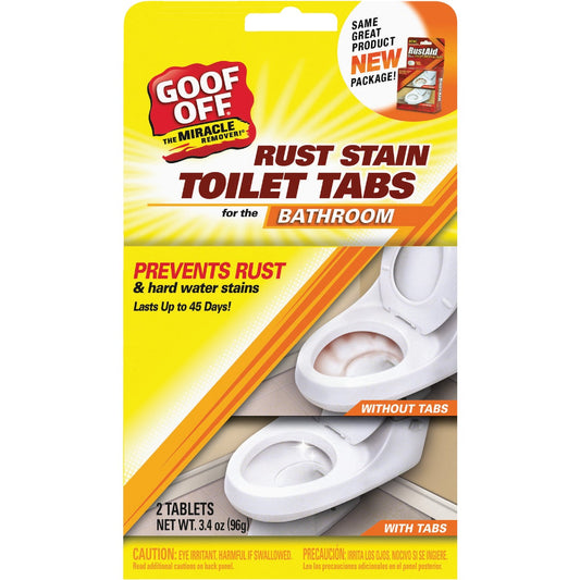 Goof Off Drop In Tabs Automatic Toilet Bowl Cleaner (2-Pack)