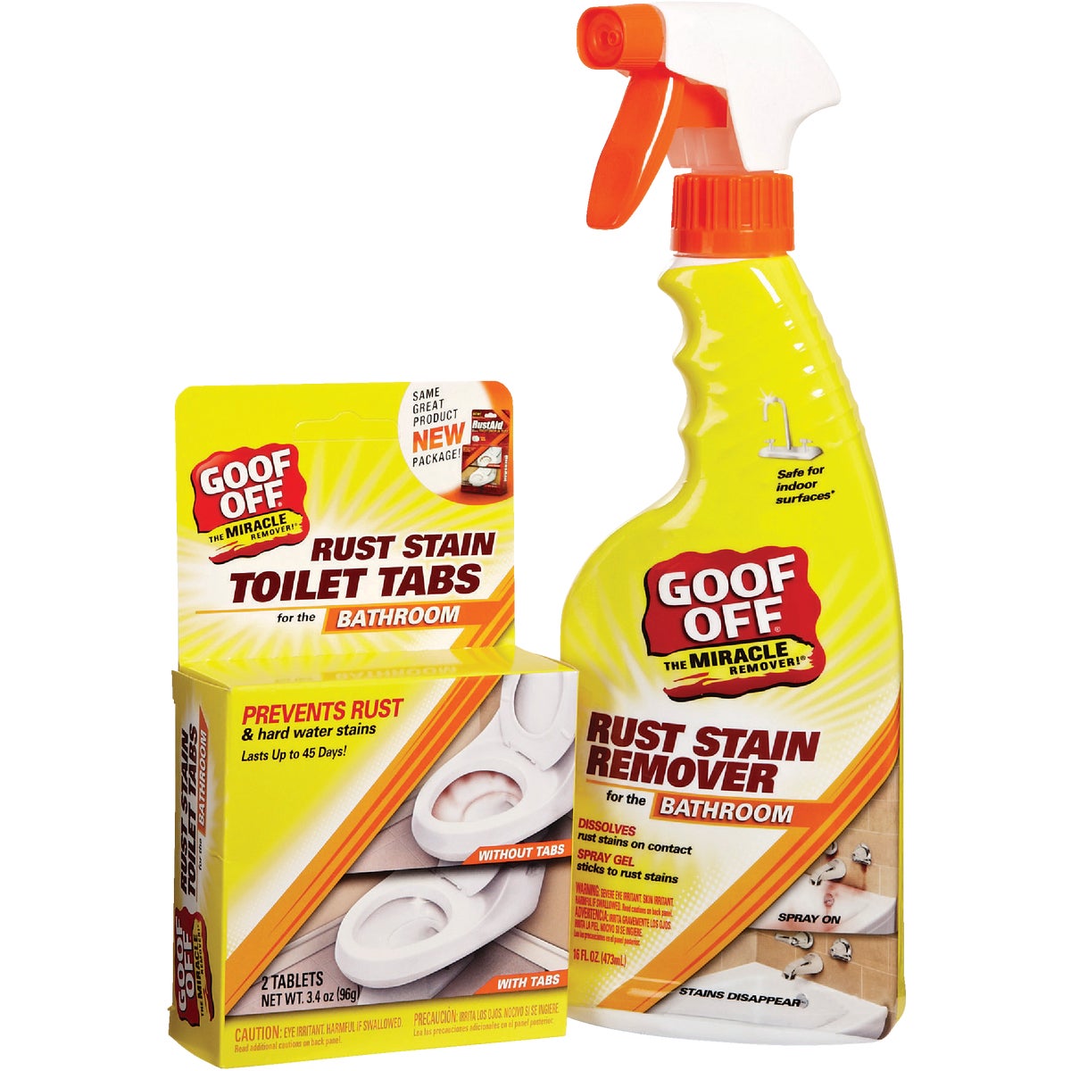 Goof Off Drop In Tabs Automatic Toilet Bowl Cleaner (2-Pack)