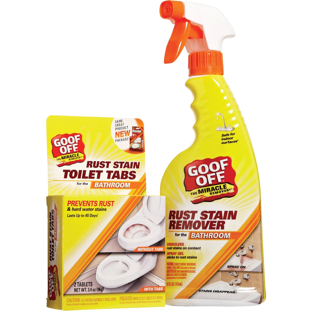 Goof Off Drop In Tabs Automatic Toilet Bowl Cleaner (2-Pack)