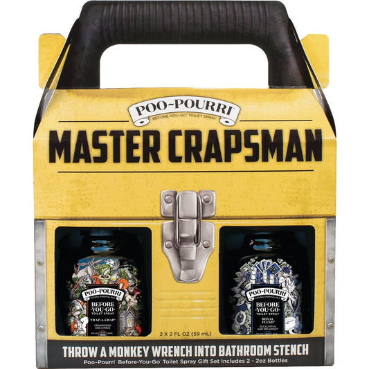 Poo-Pourri Master Crapsman Deodorizer Gift Set (2-Piece)