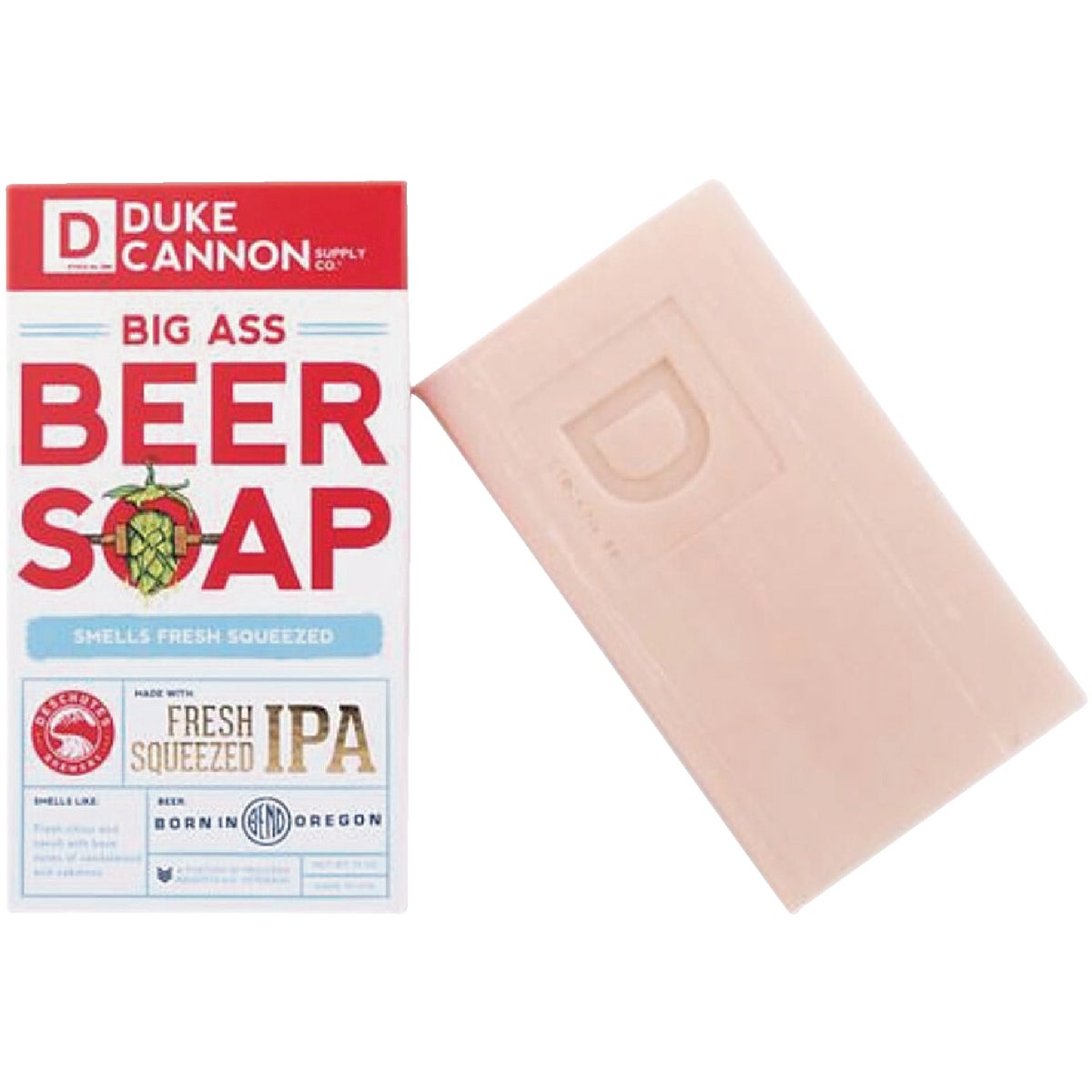 Duke Cannon Big Ass Deschutes Fresh Squeezed IPA Beer Bar Soap