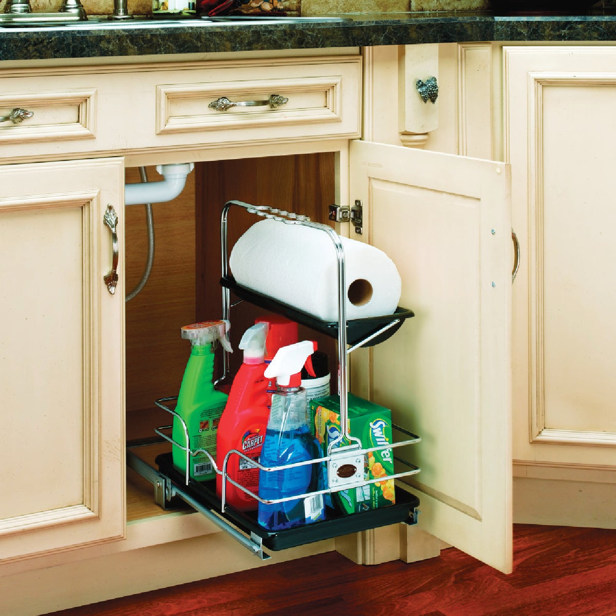 Rev-A-Shelf Undersink Pull-Out Removable Cabinet Organizer