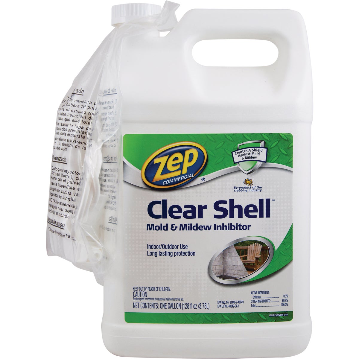 Zep Clear Shell 1 Gal. Mold and Mildew Inhibitor