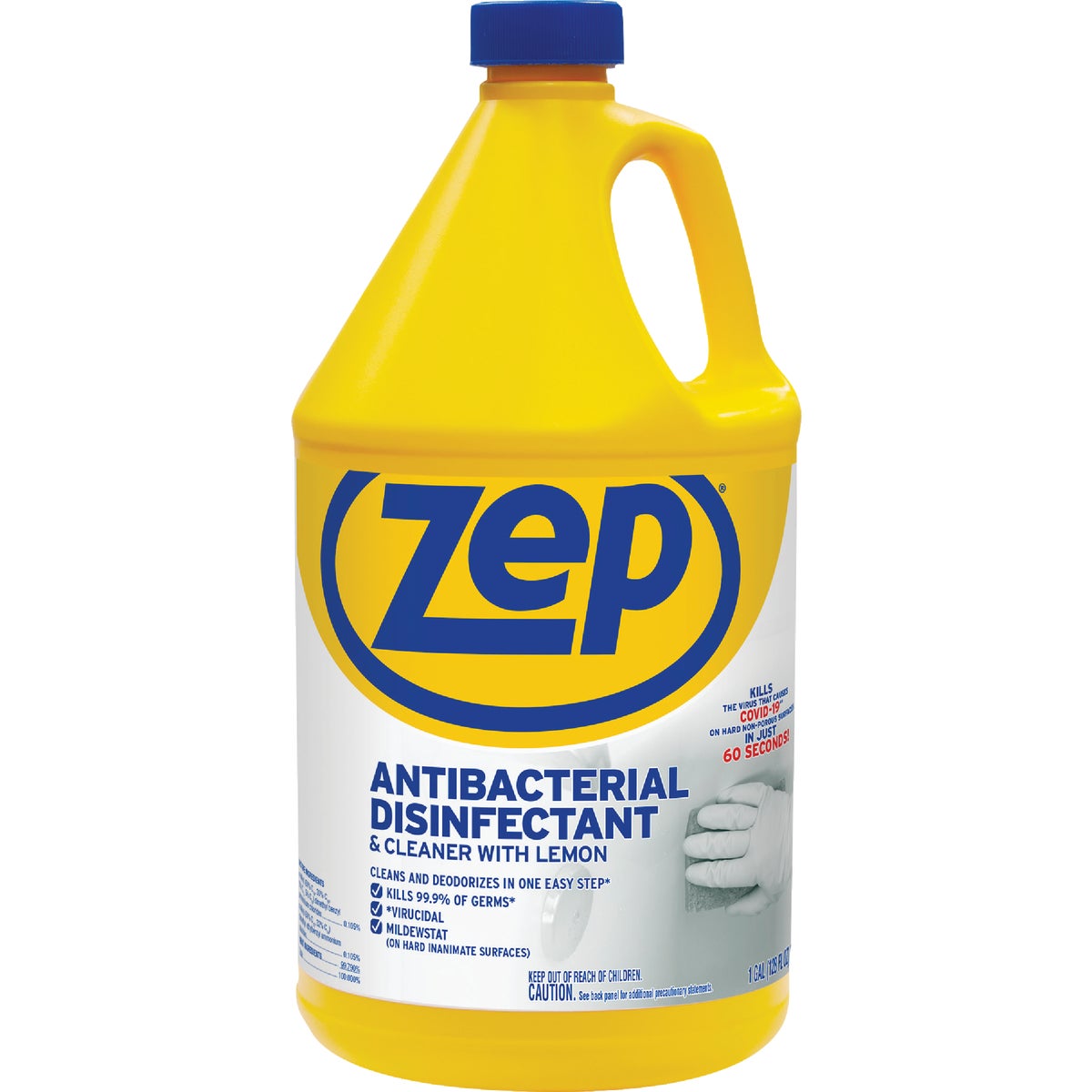 Zep Commercial 128 Oz. Lemon Antibacterial Disinfectant All-Purpose Cleaner