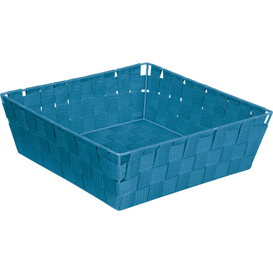 Home Impressions 11.75 In. x 3.75 In. H. Woven Storage Basket, Blue