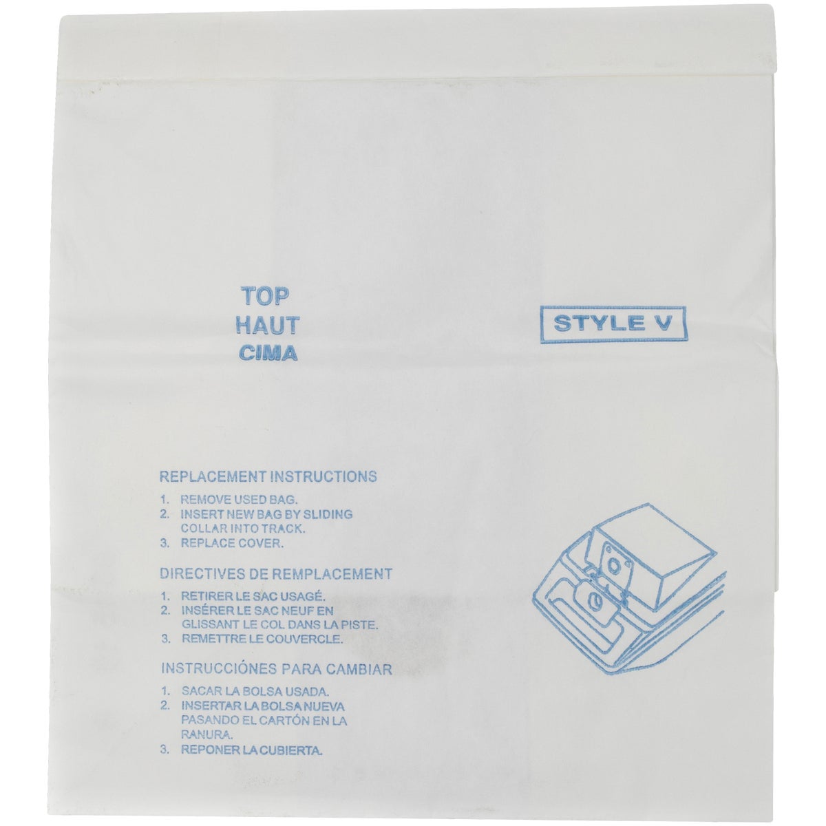 Type V Standard Vacuum Bag (3-Pack)