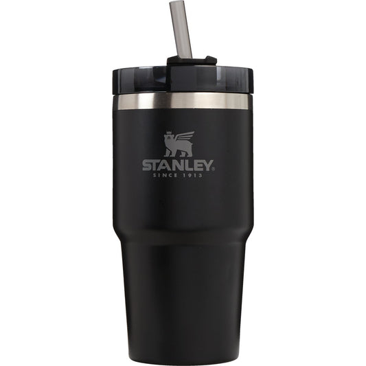 Stanley 20 Oz. Black Adventure Insulated Tumbler with Straw