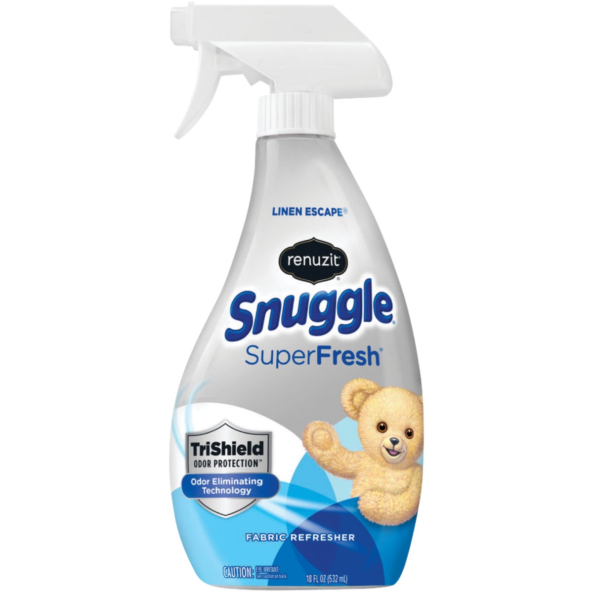 Renuzit Snuggle SuperFresh 18 Oz. Linen Escape Fabric Refresher Spray TriShield Odor Protection