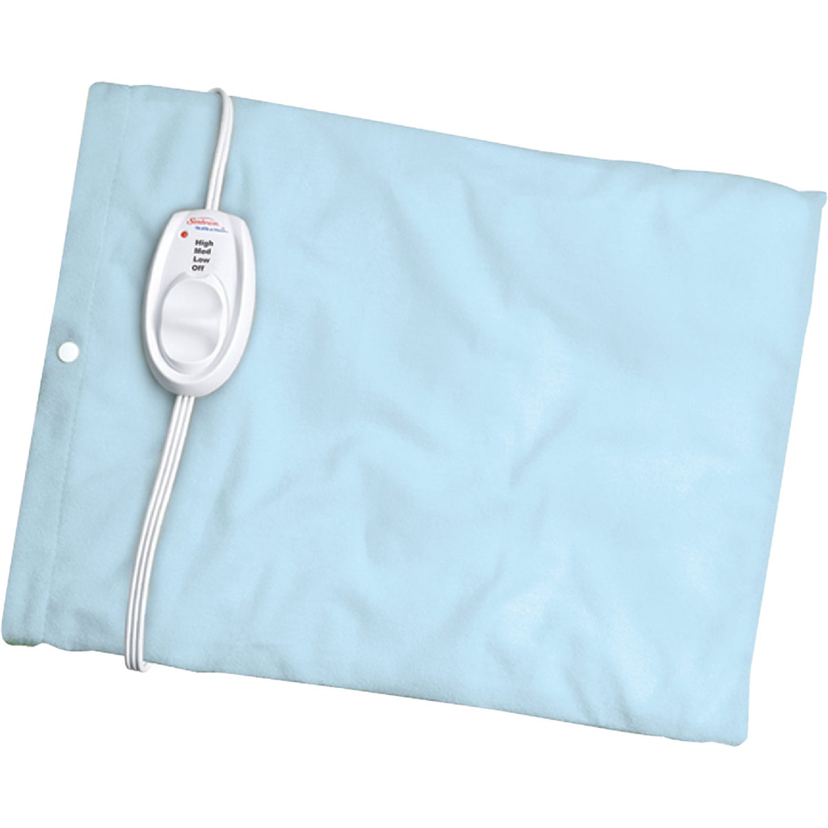 Sunbeam 12 In. x 15 In. Light Blue Heating Pad